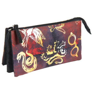 Harry Potter Astuccio Portatutto con 3 Scompartimenti Hogwarts Cerdà