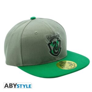 Harry Potter - Cappellino Snapback - Grey & Green - Serpeverde