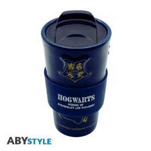Harry Potter - Ceramic Tazza Da Viaggio - Hogwarts