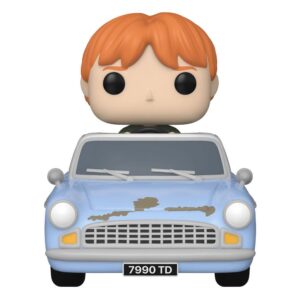 Harry Potter - Chamber Of Secrets Anniversary Pop Rides Vinile Figura Ron W/car 15 Cm Funko