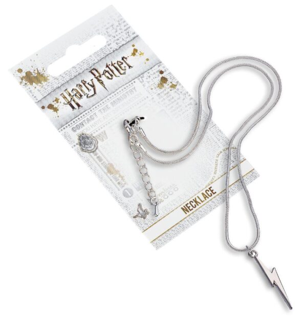 Harry Potter Collana con Ciondolo Fulmine 40 cm The Carat Shop