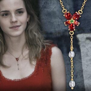 Harry Potter Collana Hermione Granger Con Cristalli Replica 1:1 Noble Collection