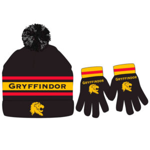 Harry Potter Grifondoro Cappello E Guanti Set Warner Bros.