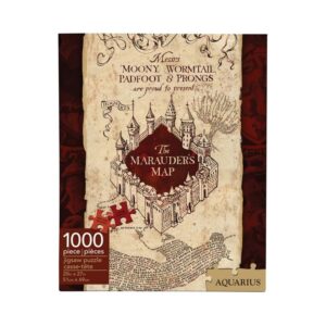 Harry Potter Jigsaw Puzzle Mappa Del Malandrino (1000 Pezzi) Aquarius