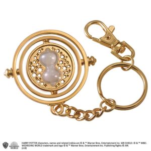 Harry Potter Portachiavi Giratempo 4 Cm In Metallolo Noble Collection