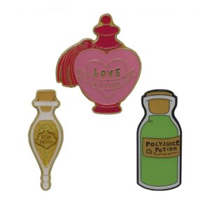 Harry Potter Spilla Badge 3-pack 3 Potions Edizione Limitata Fanattik