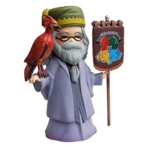 Harry Potter Statua Silente & Fumseck 15 Cm Plastoy