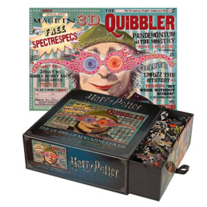 Harry Potter The Quibbler Magazine Cover Puzzle 1000 Pezzi Noble Collection