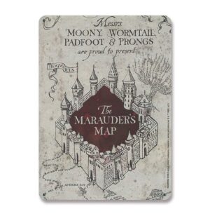 Harry Potter Tin Sign Mappa Del Malandrino 15 X 21 Cm Logoshirt