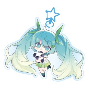 Hatsune Miku Acrylic Portachiavi Kawaii Spring Time Popbuddies