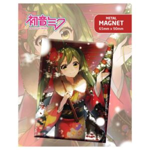 HATSUNE MIKU AT WINTER METAL MAGNET Magneti Popbuddies