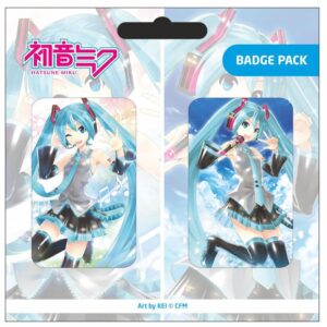 Hatsune Miku Spilla Badges 2-pack Set A Popbuddies