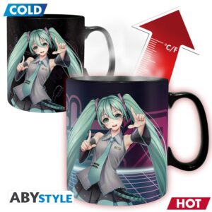 Hatsune Miku - Tazza Heat Change - 460 Ml - Hatsune Miku