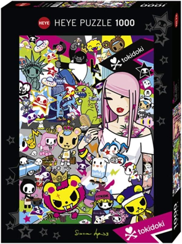 Heye 29642 Tokidoki Street Festival 1000 pezzi 50x70 Cm Puzzle