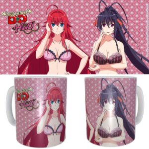 High School Dxd Hero Ceramic Tazza gremory & Akeno Sakami Merchandise