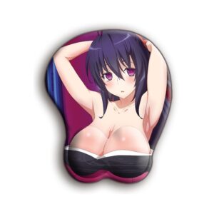 Highschool Dxd 3d Silicone Tappetino Per Mouse Akeno Sakami Merchandise