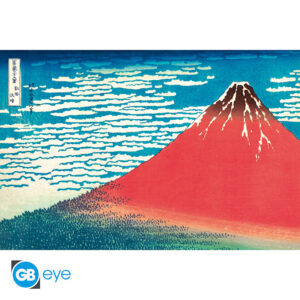 Hokusai - Poster Maxi 91.5x61 - Red Fuji