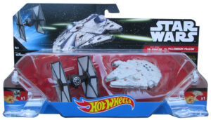 HOT WHEELS:STAR WARS T.FIGHTER VS M.FALC WHEELS STAR - MODELLINI E VEICOLI