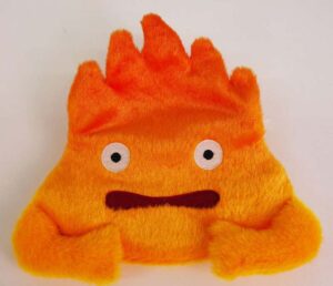 Howl's Moving Castle Calcifer Porta Monete Portamonete Studio Ghibli