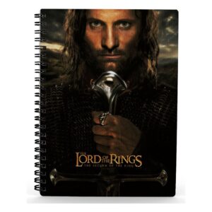 Il Signore Degli Anelli Agenda Con 3d-effect Aragorn Sd Toys