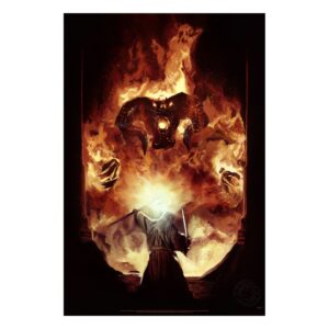 Il Signore Degli Anelli Art Print The Flame Of Anor 46 X 61 Cm - Unframed Sideshow Collectibles