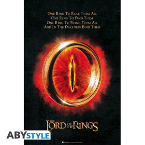 Il Signore Degli Anelli - Poster « The One Ring » (91.5x61)