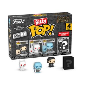 Il Trono Di Spade Bitty Pop! Vinile Figura 4-pack Jon Snow 2,5 Cm Funko