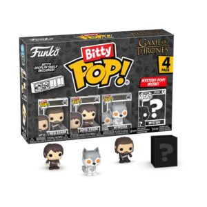 Il Trono Di Spade Bitty Pop! Vinile Figura 4-pack Ned Stark 2,5 Cm Funko