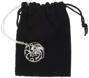 Il Trono Di Spade Ciondolo e Collana Dei Targaryen Noble Collection