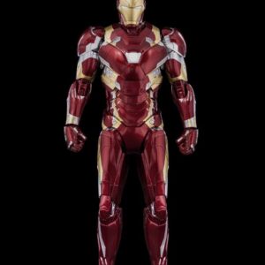 Infinity Saga Dlx Action Figura 1/12 Iron Man Mark 46 17 Cm Threezero