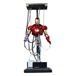 Iron Man Movie Masterpiece 1/6 Iron Man Mark Iii (construction Version) 39 Cm Hot Toys