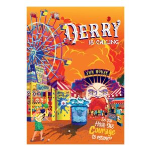 It Art Print Derry Edizione Limitata 42 X 30 Cm Fanattik