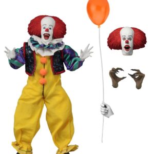 IT Movie 1990 Retro di Stephen King Statua Pennywise Figura 20 cm Neca