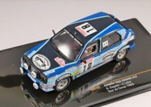 Ixo model RAC127 MMC CITROEN VISA CHRONO N.18 Rally Tour De Corse 1983 A.coppier - j. Laloz 1:43 Modellino