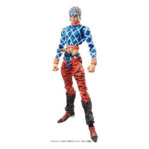 Jojo's Bizarre Adventure Part 5 Statua Legend Pvc Statua Chozokado Guido Mista & S P (re-run) 15 Cm Medicos Entertainment