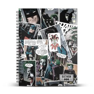 Joker Agenda A4 Carta a Griglia Comic Karactermania