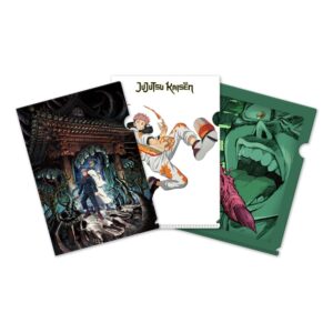 Jujutsu Kaisen Clearfile 3-Set Itadori & Sukuna Sakami Merchandise