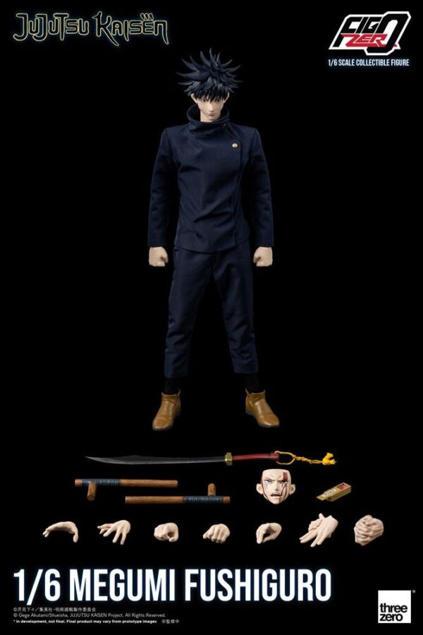 Jujutsu Kaisen Figzero Action Figura 1/6 Megumi Fushiguro 30 Cm Threezero
