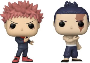 Jujutsu Kaisen Funko POP Animazione Vinile 2 Figure Itadori & Todo 9 cm