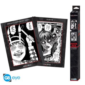 Junji Ito - Set 2 Posters Chibi 52x38 - Souichi E Tomie