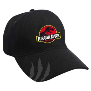 Jurassic Park - Cap - Black - Jurassic Logo