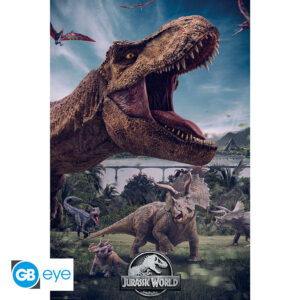 Jurassic World - Poster Maxi 91.5x61 - World