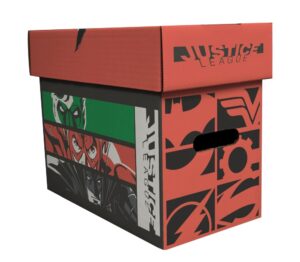 Justice League Red Comics Da Collezionebox Accessori Sd Toys
