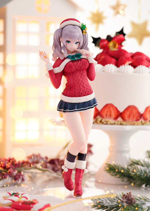 Kantai Collection Fleet Girls Collection Pvc Statua 1/7 Kashima Xmas Mode 25 Cm Amakuni