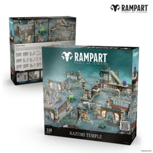 KAZUMI TEMPLE TERRAIN SET MODELLISMO E MINIATURE Archon Studio