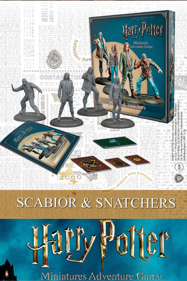 KNIGHT MODELS HARRY POTTER SCABIOR & SNATCHERS WARGAME