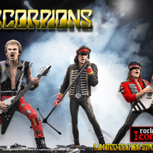 KNUCKLEBONZ ROCK ICONZ SCORPIONS BAND SET STATUA