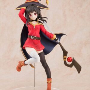 Konosuba God's Blessing On This Wonderful World! Pvc Statua 1/7 Megumin: Sneaker Bunko 30th Anniversary Ver. (re-run) 19 Cm