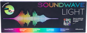 LAMPADA LED SOUNDWAVE LOGO MUSIC - LAMPADE