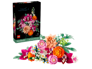 LEGO ICONS BOTANICAL 10342 - BOUQUET DI FIORI ROSA